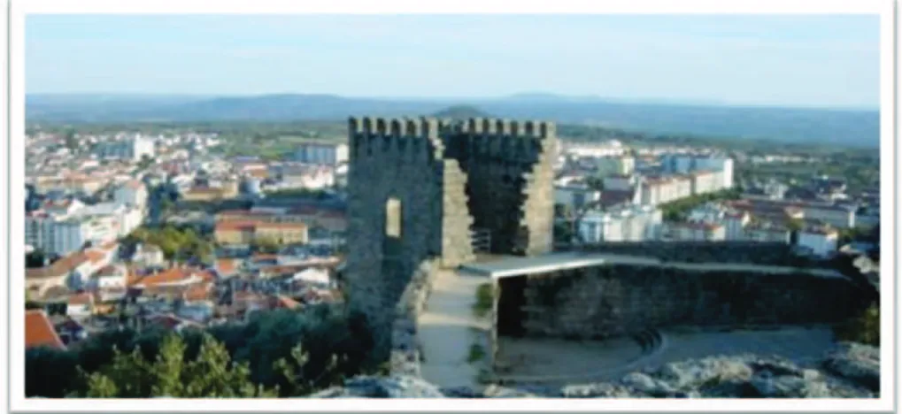 Figura 2 – Uma das paisagens panorâmicas da cidade de Castelo Branco 