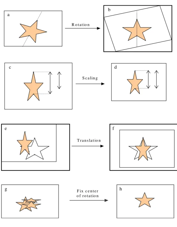 Figure 4 - When browsing across rows (different elevation angles), the size of the seed may seem to change abruptly