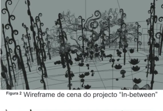 Figura 3  Render de teste do projecto “In-between”