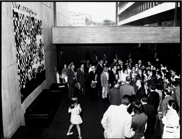 Fig.  9  –  Exposição  Retrospetiva  Vieira  da  Silva   nas  Galerias  de  Exposições  Temporárias  da  FCG,  1970