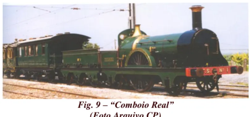 Fig. 9 – “Comboio Real”    