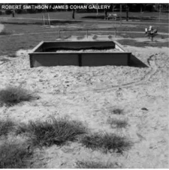 Fig. 1. Robert Smithson, The Sand-Box Monument / Monuments of Passaic, New Jersey, 1967  (fonte: http://www.robertsmithson.com/photoworks/monument-passaic_300.htm) 