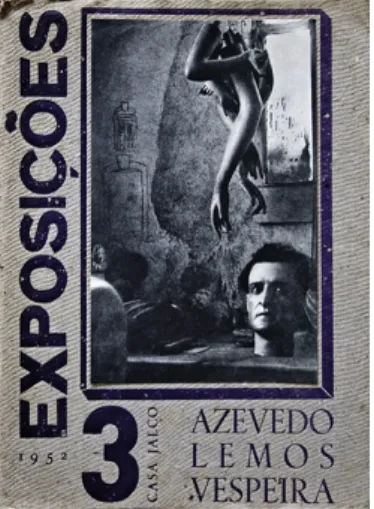 Fig. 1. Capa do catálogo da exposição            de 1952 na Casa Jalco