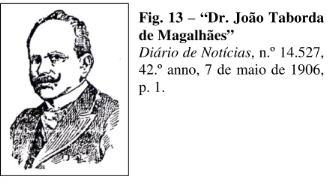 Fig. 13 – “Dr. João Taborda  de Magalhães” 