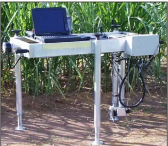 Figure 2 - Photograph illustrating a prototype of the intelligent instrument that captures and facilitates decisions regarding the evaluation of the resistance of soil to root penetration.