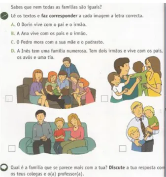 Figura 12. Diferentes estruturas familiares (Pires, Gonçalves &amp; Landeiro, 2013). 