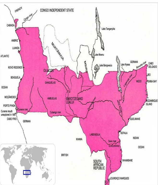 Figura 2: Mapa Cor-de-Rosa.