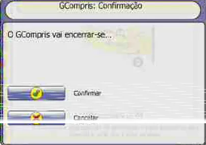 Figura 7- Janela de confirmação para sair do programa.