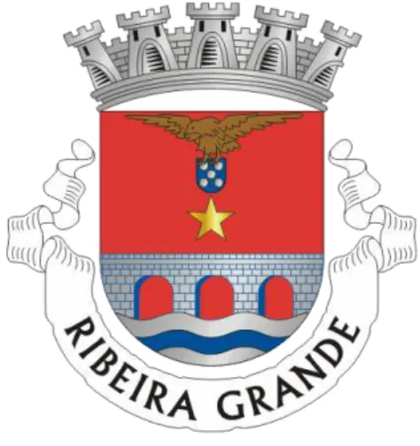 Fig. 6- Brasão da Ribeira Grande. Fonte: Wikipédia  (http://pt.wikipedia.org/wiki/Ficheiro:RGR1.png)