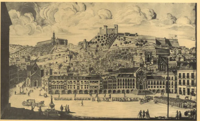 Figura II - O Rossio Antes do Terramoto de 1755 