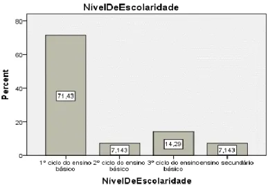Figura 8 – Distribuição da População-Alvo por Nível de Escolaridade 