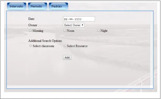 Figure 4 – Sample of Prototype’s User Interface (Reservations Management) 