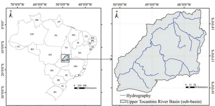 Figure 2 shows the map with degradation indicative classes of planted pastures in the region of the Upper Tocantins River Basin, in the State of Góias.