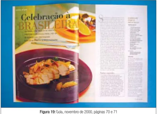 Figura 19: Gula, novembro de 2000, páginas 70 e 71 