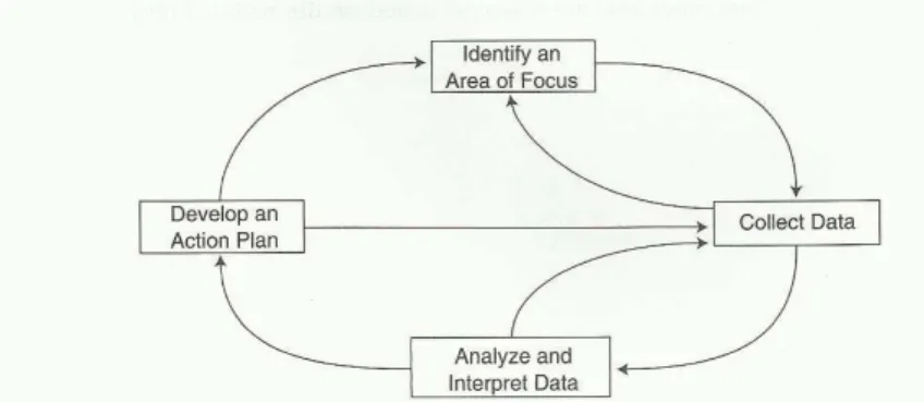 Figura 3 – Fases da investigação-ação segundo Mitchel (2003). 