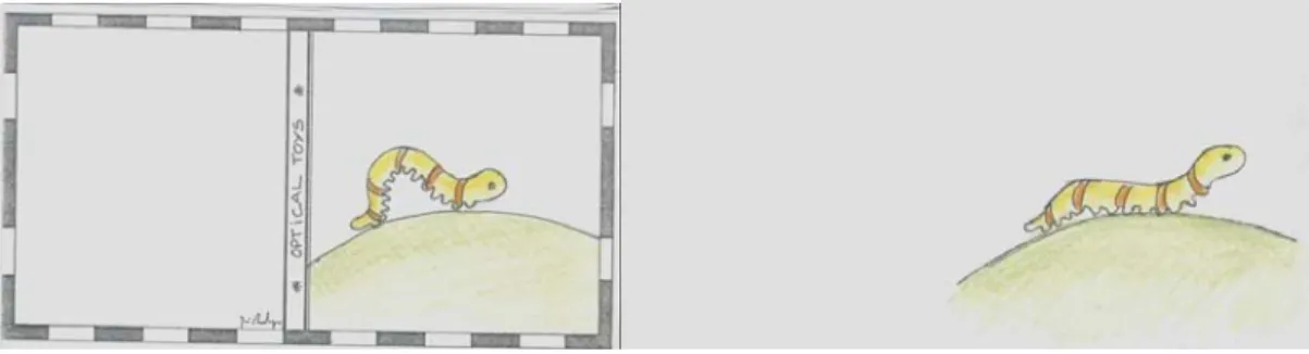 Figura 2.2 - Exemplo de uma animação de duas imagens realizada por um aluno 