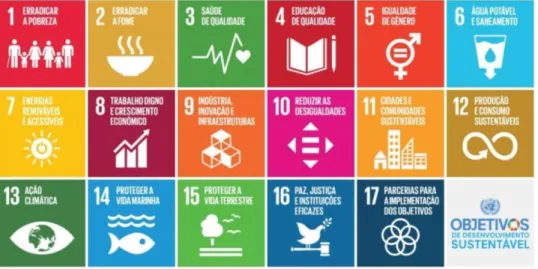 Figura 13. Objetivos do desenvolvimento sustentável 