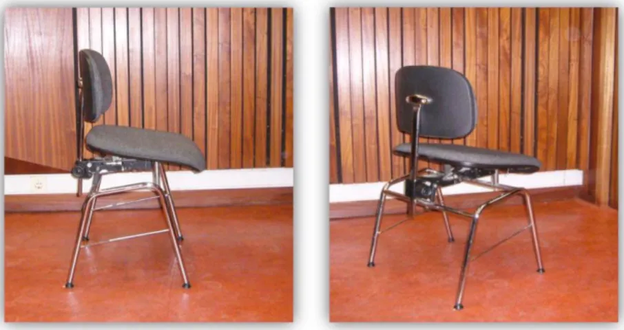 Figura 13: Cadeira ergonómica cedida pela Casa da Música do Porto. 
