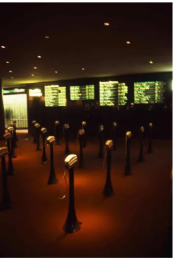 Fig. 9: Sala interativa do Franklin Court Underground Museum.