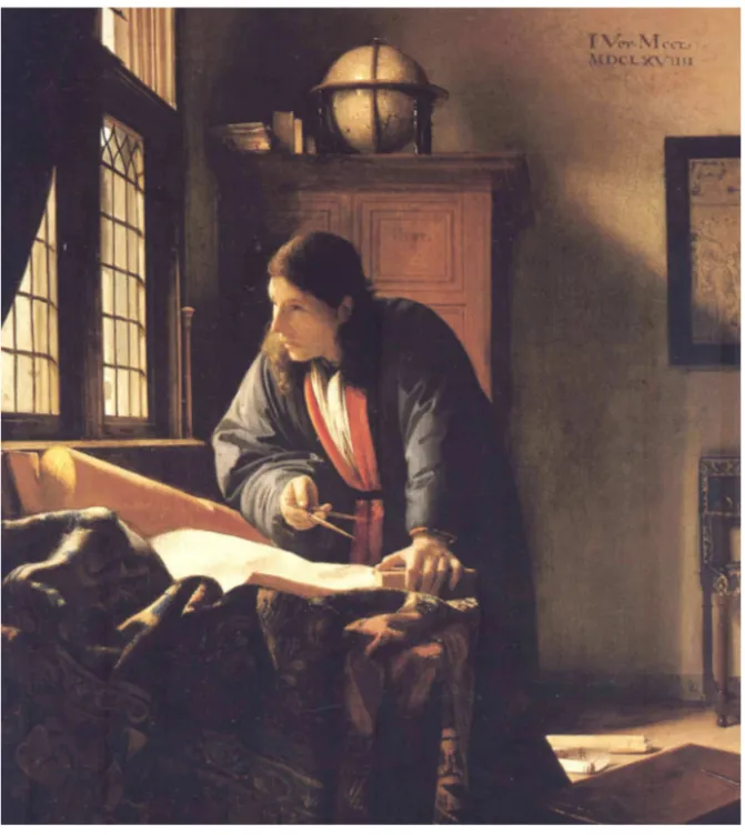 Figura 1: O geógrafo, de Vermeer