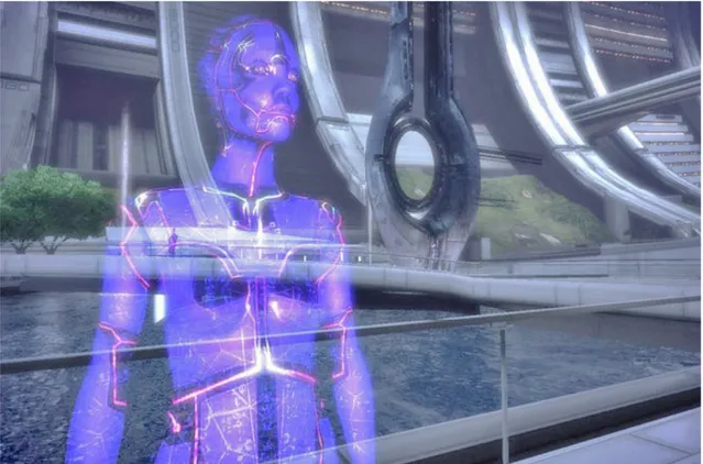 Ilustração 03 – Virtual Intelligence do jogo Mass Effect, o futuro do mordomo inglês?