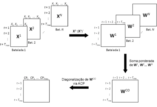 Figura 3: Passos operacionais da análise da intra-estrutura.