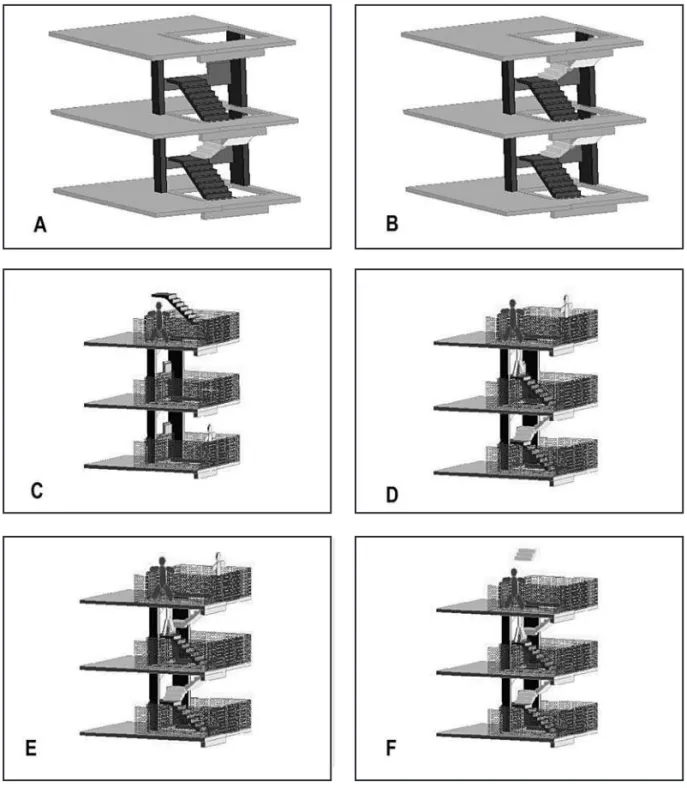 Figura 9: Simulação computacional em 3D desenvolvida para auxiliar no treinamento.