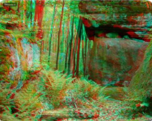 Figura 1. Exemplo de uma fotografia 3D, onde se pretende transmitir ao espetador maior realismo, através da inclusão da  profundidade da cena (sitedeimagens, 2015) 