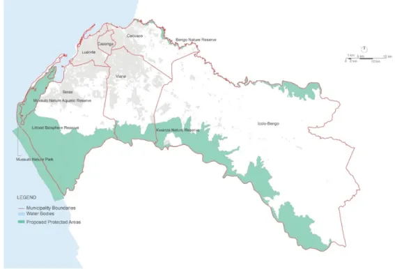 Figure 7. Proposed protected areas. 