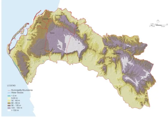 Figure 4. Morphology map. 