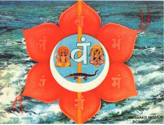 Figura 12. Chakra Svadhisthana: esplênico ou sexual.