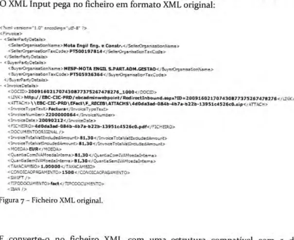 Figura  7  -  Ficheiro  XML original.