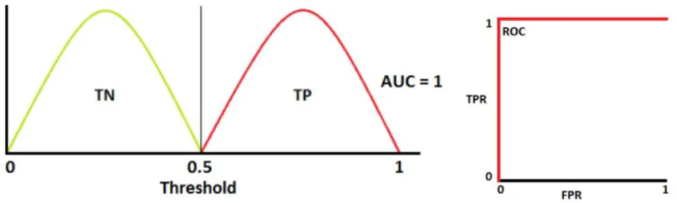 Figure 21 – Model’s perfect predictive capacity 