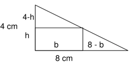 figura 10: triângulo desenhado pelos alunos para a resolução do problema proposto. 