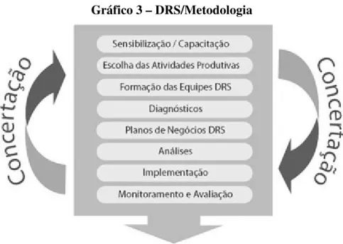 Gráfico 3 – DRS/Metodologia 