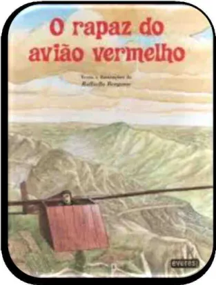 Figura 10. Capa do livro – O rapaz do avião vermelho