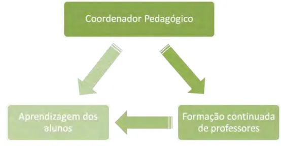 Figura 1 – Área de atuação da coordenação pedagógica 