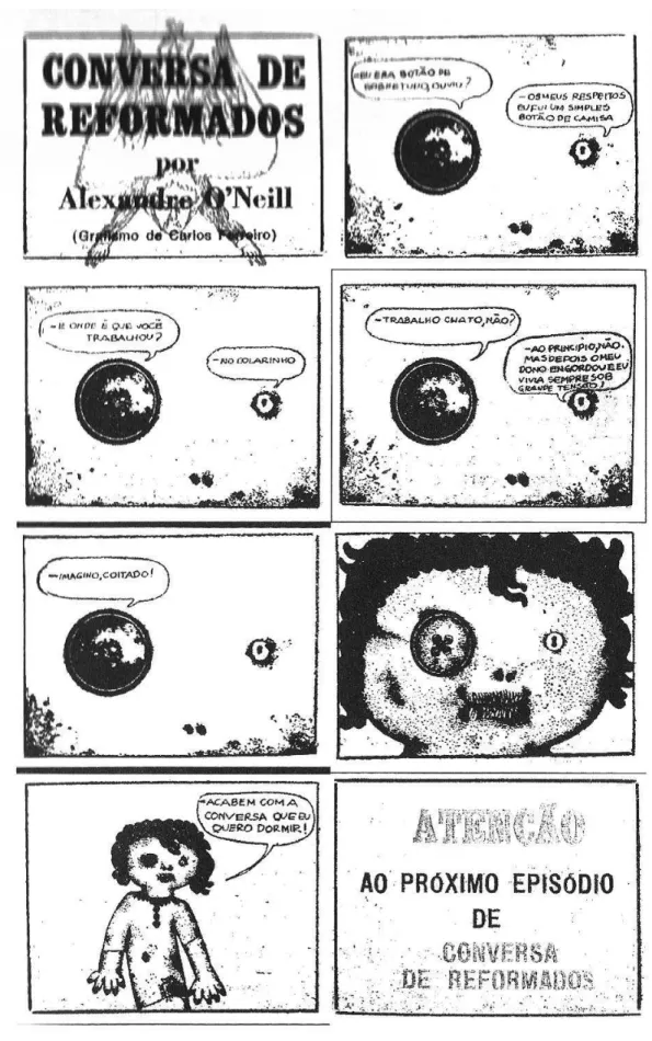 FIGURA 21. ”Conversa de reformados” (1969) de Alexandre O’Neill 