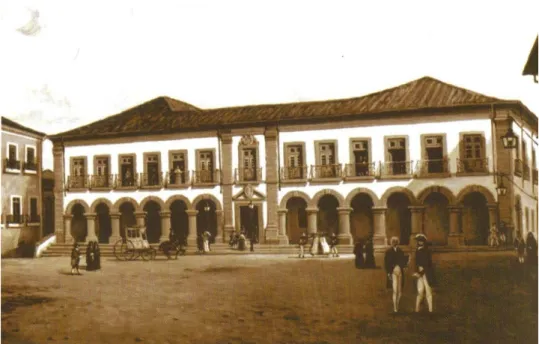 Fig. 11 – T. ENDER, Ancien Collège de Jésuites à São Paulo, aquarelle (1817-1818). (J
