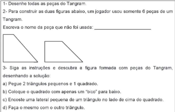 Figura 2. Protocolo utilizado como situação-problema 1.