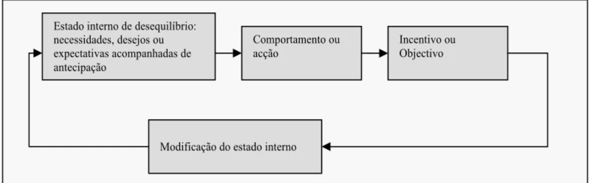 Figura 2.13 – Modelo generalizado do processo básico de motivação 