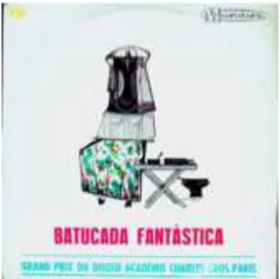 Figura 1: Capa do LP Batucada Fantástica, lançado pela Musidisc, em 1963. 