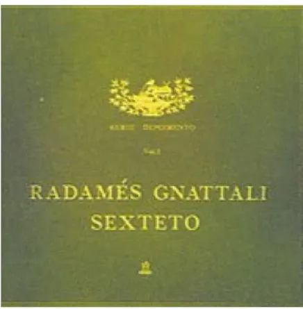 Figura 34:Capa do LP Radamés Gnattali Sexteto – Série Depoimento- Vol. 2. 