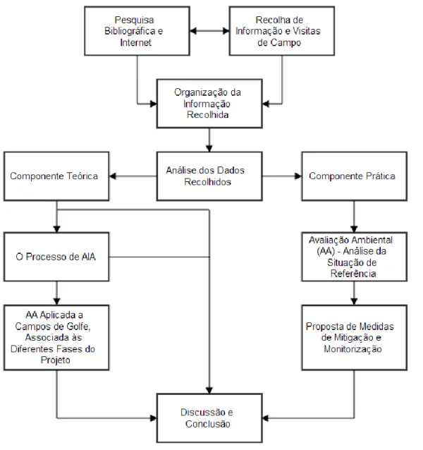 Figura 1 - Esquema da metodologia utilizada. (Fonte: Autor) 