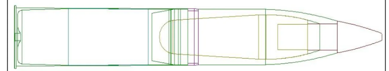 Figura n.º 5 – Projétil 105mm no PRODAS  Fonte: Projectile Design/Analysis System (2020)