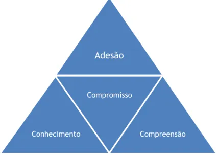 Figura 6 - Características do trabalho em equipa observadas 