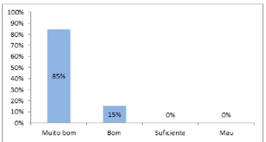 Gráfico 12: Auto-avaliação das competências dos professores na utilização do computador 