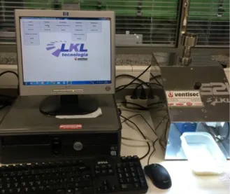FIG. 13 Equipamento S21 Rice Statistic Analyser. 