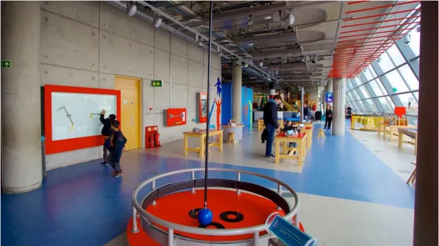 Figure 3  –  Part of the floor 1 (Physics area). Source at: https://www.expedia.com/Glasgow-Science- https://www.expedia.com/Glasgow-Science-Centre-Glasgow.d6081475.Vacation-Attraction (Expedia, Inc, 2017)