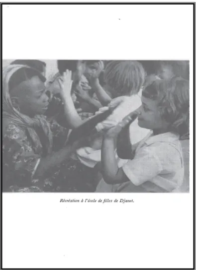 Figura 6 - Fotografia anexada ao capítulo “Le concept de d’inégalité raciale” que indica que as  crianças devem ser ensinadas a julgar os indivíduos como tais e não como representantes do grupo  que são identificados